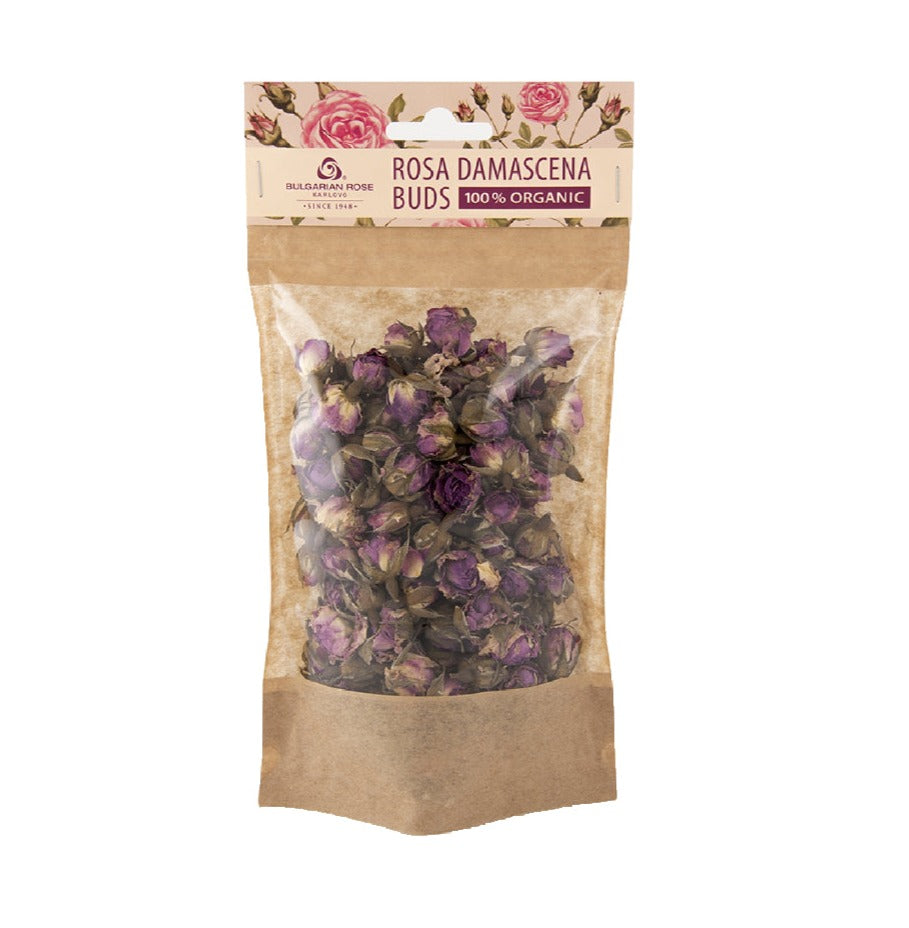 Organic Dried Rose Buds rosa Damascena From the Bulgarian Rose